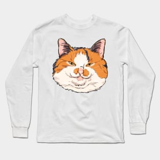 Smug Face Long Sleeve T-Shirt